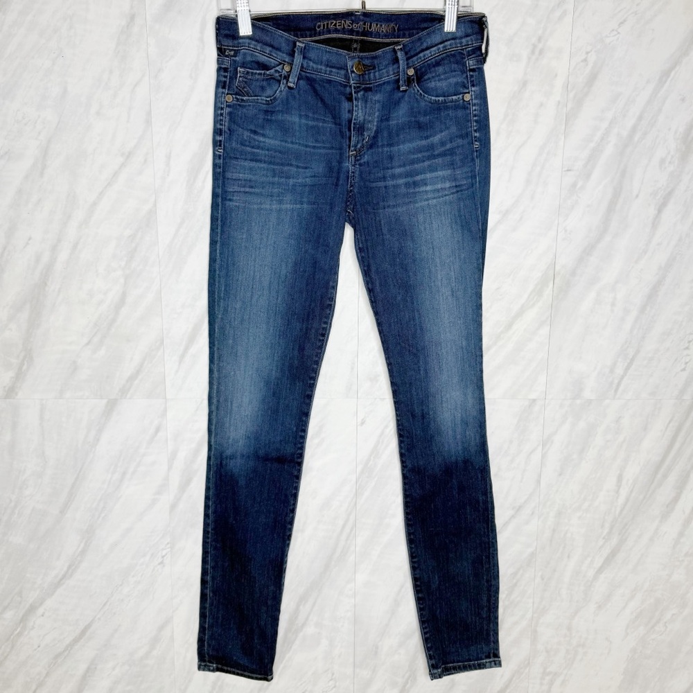 Citizens Of Humanity Avedon Low Rise Skinny Jeans Classic Denim Style